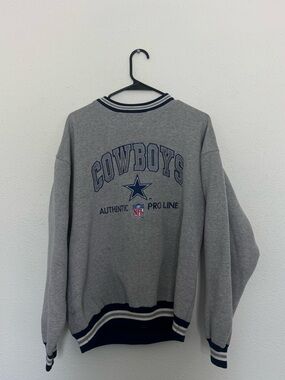 NFL Pro Line Large Cowboys Pullover